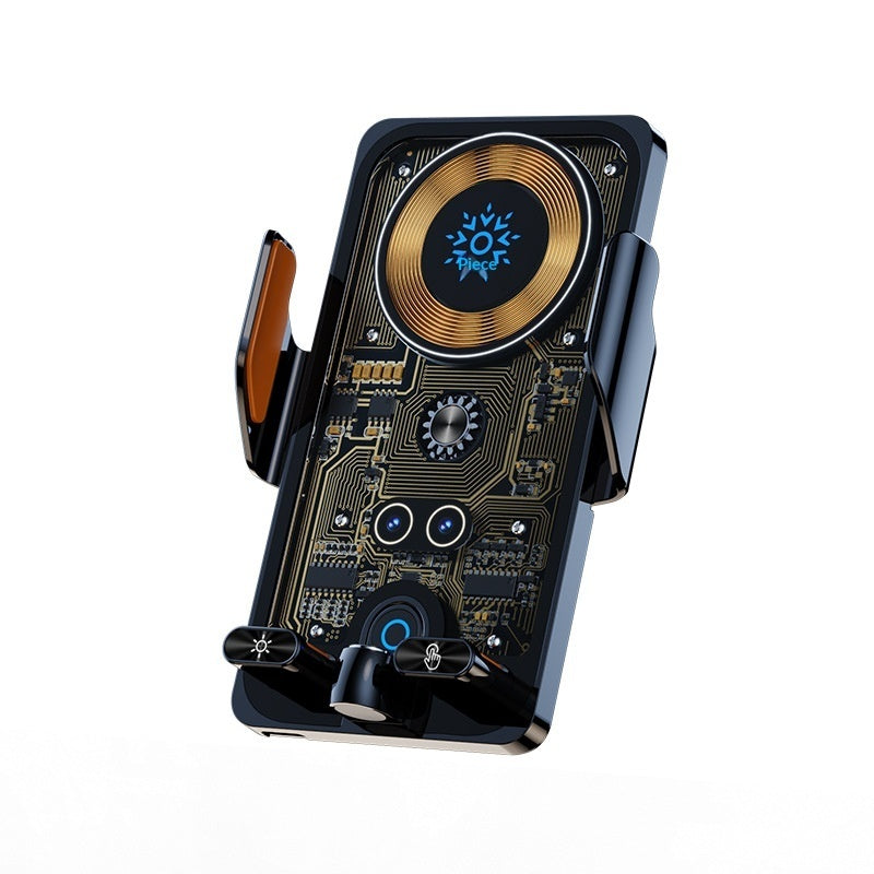 Trådlös Mobilhållare med Snabbladdning – Säker & Smidig Körning